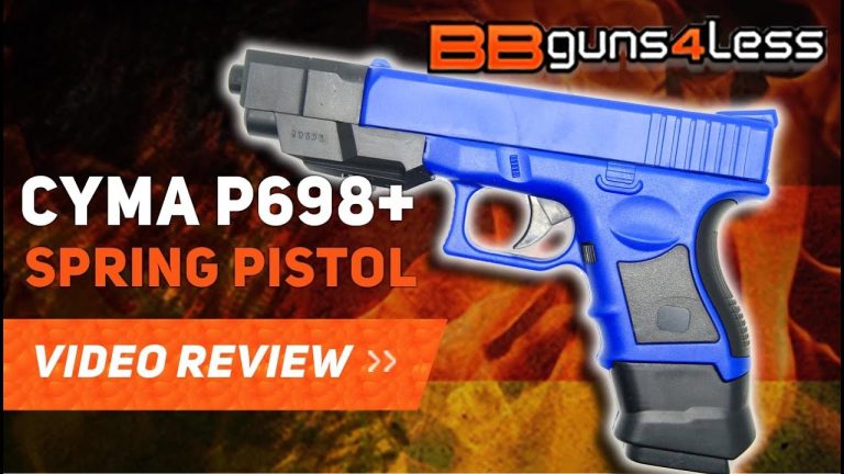 CYMA P698+ SPRING PISTOL BB GUN REVIEW