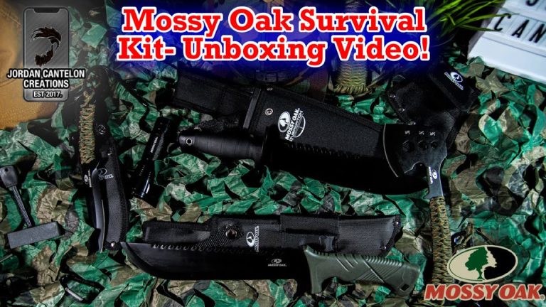 IS THIS THE BEST OUTDOOR SURVIVAL KIT AVAILABLE?? Mossy Oak Unboxing Video!