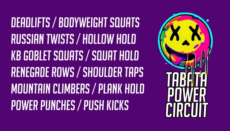 Tabata Power Circuit WOD – Academy of Self Defense