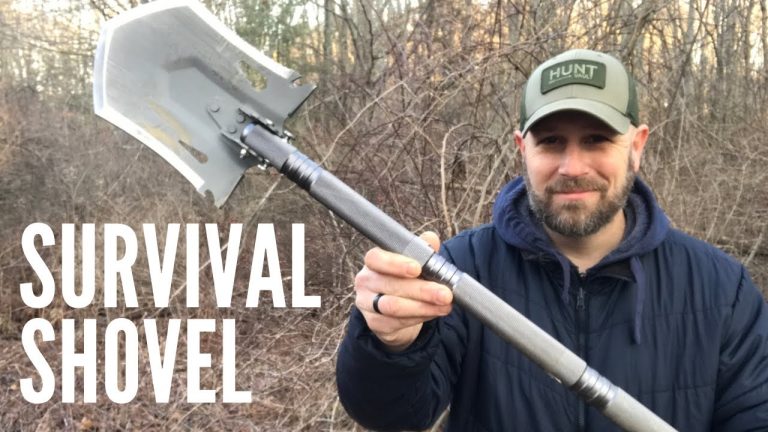 The Best Survival Shovel I Have Used So Far: iunio Survival Folding Shovel with Handle Lock Design