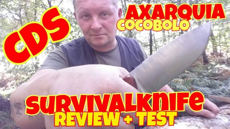 ?CDS AXARQUIA COCO SURVIVAL KNIFE Review / Spanisches Survival Messer