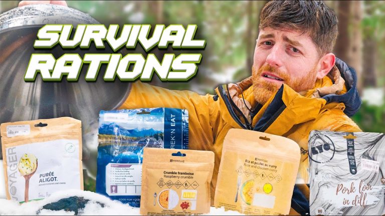 Chef Tries Survival Rations (TASTE TEST)