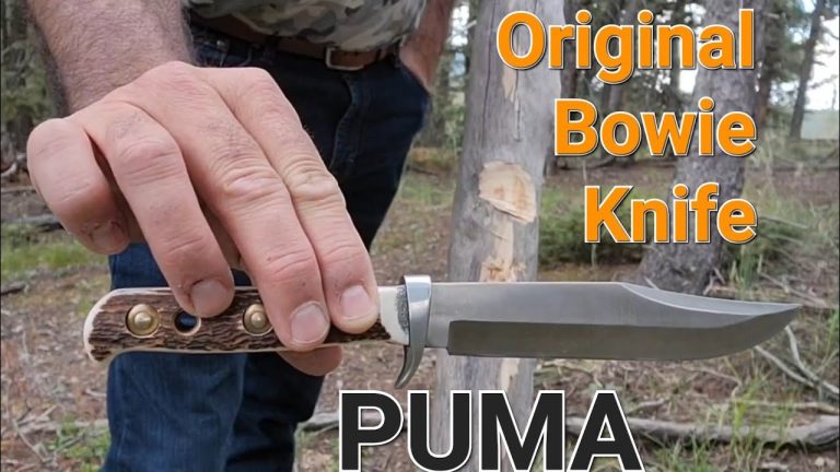 Puma Original Bowie Knife Review. Puma Knives. 440c Hunting Knife.